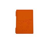 Boîte de rangement pour console de jeu Trimui Brick Pro, orange | Coque rigide portable avec couvercle magnétique, doublure douce, protection d'écran, impression 3D, boîte de protection pour