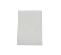 Boîte de rangement pour console de jeu Trimui Brick Pro Retro Blanc | Coque rigide portable avec couvercle magnétique, doublure douce, protection d'écran, impression 3D, boîte de protection pour