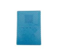 Boîte de rangement pour console de jeu Trimui Brick Pro Retro Bleu | Coque rigide portable avec couvercle magnétique, doublure douce, protection d'écran, impression 3D, boîte de protection pour