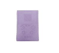 Boîte de rangement pour console de jeu Trimui Brick Pro Retro Violet | Coque rigide portable avec couvercle magnétique, doublure douce, protection d'écran, impression 3D, boîte de protection pour