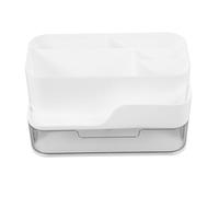 Boîte de Rangement pour Cosmétiques, Organisateur de Bureau à Tiroirs | Plastique Blanc, Compartiments Multiples, Grosse Capacité, Design Multifonction, pour Commode et Salle de Bain