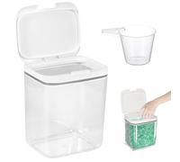 Boîte de Rangement pour Détergent, 5,5L Boite Lessive, Boîte de Rangement pour Poudre à Laver, Récipient pour Poudre à Lessive, Grande Capacité Boite Lessive, pour Salle de Bain