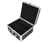 Boîte de Rangement pour Disque Dur 2,5", étui de Transport pour Disque Dur Externe avec 20 Baies, Valise de Rangement étanche pour Disque Dur avec Verrouillage de Sécurité