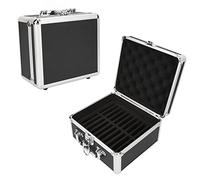 Boîte de rangement pour disque dur de 2,5", étui de protection pour disque dur avec verrou de sécurité, 20 baies étanche pour disque dur externe, poignée pratique