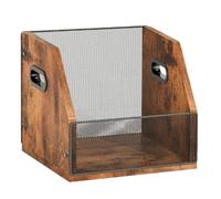 Boîte de rangement pour disques - Organiseur d'album | Support de rangement pour disques | Organiseur d'album de musique pour salon, dortoir, appartement, garage, placard, adolescents, adultes
