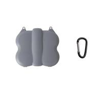 Boîte de Rangement pour DJI Neo 2 Étui de Protection Antichoc et Anti-Rayures Étui de Transport en Plastique avec Mousqueton en Forme de Papillon Organisateur à Couvercle Ouvert (Gris)