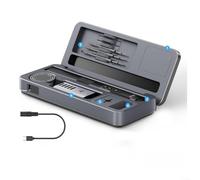 Boîte de rangement pour établi mobile HS-02 pour fer à souder avec chauffage 100 W, charge rapide PD/QC/DC, pour corps en alliage d'aluminium CNC, IPS Co de 2,4 cm (pour HS-02B haut)