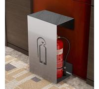 Boîte de rangement pour extincteur en acier inoxydable anti-corrosion pour centres commerciaux, bibliothèques, cafés