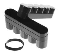 Boîte de Rangement pour Film Noir 120, Plastique, Portable, Grosse | Conteneur Multi-usage pour 5 Bobines, Format de Poche ou Paquet, Pratique pour Petites Piles et Aiguilles