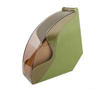 Boîte de rangement pour filtre à café en bois et acrylique avec couvercle pour méthode de versement à la main, design anti-poussière pour protéger les papiers dans les stations de café à domicile (B)