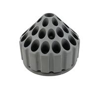 Boîte de rangement pour forets à ongles avec support rotatif à 360 degrés pour outils de meulage et bijoux