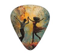 Boîte de rangement pour guitare acoustique avec impression de musique - Différentes épaisseurs