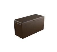 Boîte De Rangement Pour Jardin Balcon 270l Keter Samoa Rattan Multicolore