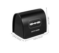 Boîte de rangement pour lames de rasoir, boîte de stockage pour l'élimination des lames de rasoir, boîte de traitement pour les accessoires de cuisine