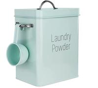 Boîte de rangement pour lessive avec cuillère doseuse, 4 l, poudre à laver et aliments pour animaux de compagnie