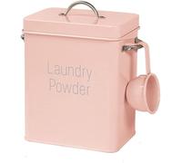 Boîte de rangement pour lessive avec cuillère doseuse, 4 l, poudre à laver et aliments pour animaux de compagnie