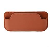 Boîte de rangement pour lunettes de soleil de voiture pour une organisation facile dans n'importe quelle voiture (orange)
