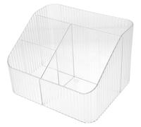 Boîte de rangement pour maquillage, compartiment de table, organiseur pour cosmétiques, télécommandes et papeterie