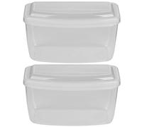 Boîte de Rangement pour Masques de plongée, 2 pièces 18,3 x 9 x 9,8 cm, en Plastique PP, étui Anti-poussière pour Lunettes de Natation, pour équipement de plongée et de Snorkeling