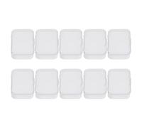 Boîte de Rangement pour Médiators en Plastique Transparent Rectangulaire 10
