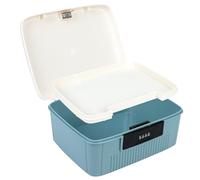 Boîte de rangement pour médicaments à 2 couches, Boîte à médicaments verrouillable avec serrure à combinaison Boîte de rangement verrouillable Petite boîte à médicaments pour médicaments bonbons
