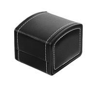 Boîte De Rangement Pour Montres - Vitrine Unique, Organiseur En Cuir PU | Support De Montre Incurvé, Conteneur De Bijoux Portable, Solution De Présentation De Montre Élégante Permettant D'économiser