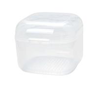 Boîte de rangement pour ongles - Boîte de stérilisation ronde - Conteneur de forets - Outils de manucure