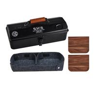 Boîte de rangement pour outils de camping avec poignée - Construction en fer - Antidérapante - Portable - Accessoires de camping pour l'organisation des équipements d'extérieur