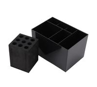 Boîte de rangement pour outils de coiffure, organisateur de grande capacité, Durable, léger et Portable pour Salon de styliste