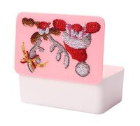 Boîte De Rangement Pour Peinture Diamant Et Strass 5d, Boîte De Rangement Pour Bricolage, Cadeau De Noël, Cristal Transparent, Organisateur D'accessoires De Décoration