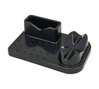 Boîte de rangement pour perceuse à ongles 24 trous et embouts, organiseurs de forets de meulage, support de présentoir, support de machine
