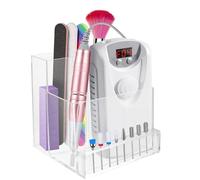 Boîte de rangement pour perceuse à ongles - Boîte de rangement professionnelle - Outil de mise en forme