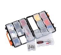 Boîte de rangement pour petites pièces | Organisateur amovible à 16 compartiments, boîte de rangement transparente pour petites pièces - pour vis, clous, boulons, perles, jouets, articles de pêche