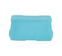 Boîte de rangement pour photos de 10 x 15 cm, boîte d'archives d'images en polypropylène sans acide avec boucle à pression, organiseur transparent pour fournitures artisanales et souvenirs (orange)