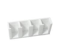Boîte de rangement pour pieds de machine à coudre - Boîte de rangement pour accessoires de pied presseur | Étui avec compartiments à grille, couvercle transparent, système de tri portable pour