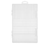 Boîte de Rangement pour Piles AA AAA en ABS, Étui Rigide | Compartiments pour Piles Bouton, Couvercle à Clip Sécurisé, Design Transparent, pour Tiroir ou Paquet