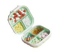 Boîte de rangement pour pilules 7 jours - Fermeture sécurisée - Portable - Pour la gestion des médicaments