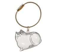 Boîte de rangement pour poils de chat, boîte de rangement portable transparente, petite boîte de rangement pour perte de poils d'animaux, voyage, utilisation à la maison, voiture, cadeau sentimental