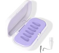 Boîte De Rangement pour Pointes De Stylet, Pointes De Rechange pour Stylets Très Sensibles, pour Apple Pencil Pro/2e Génération/1re Génération/USB c (Violet)