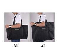 BoîTe De Rangement Pour Portfolio Artistique Sac d'art en toile étanche Portable de grande capacité, dossier dessin A2 A3 for artistes, peinture et croquis, porte-dessins(A3)