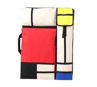 BoîTe De Rangement Pour Portfolio Artistique Sac de portefeuille en toile 4K, étui d'art étanche, porte-papier peinture, sac transport