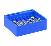 Boîte De Rangement Pour Rayons De Vélo - Organisateur Compact De Capuchons De Tétons De 8,05 Cm, Mallette De Tri Portable Pour Outils De Construction De Roues | Atelier De Cyclisme Réparation Entretie