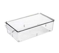 Boîte de rangement pour réfrigérateur - Boîte de rangement alimentaire | Organisation et stockage du réfrigérateur Contenants transparents pour fruits, légumes, aliments Delr