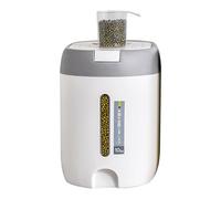 Boîte de rangement pour riz - 5 kg - Distributeur de nourriture - Boîte de rangement pour aliments secs - Récipient alimentaire hermétique pour farine, sucre, riz