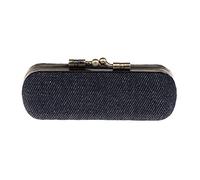 Boîte de rangement pour rouge à lèvres avec miroir pour femme, bleu/noir, Fidèle à la description, comme description