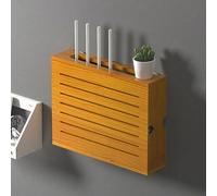 Boîte de rangement pour routeur WiFi, cache mural pour organiser les équipements de maison et de bureau, installation facile, idéal pour dissimuler les câbles et les appareils