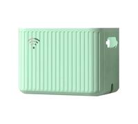 Boîte de Rangement pour Routeur WiFi Matière Plastique Conception en Couches Utilisation Multifonctionnelle Cache Box Internet pour Routeur, Câble(Green)