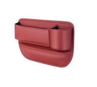 Boîte de Rangement pour siège Auto pour BMW E87 1 Series E81 E82 E88 F20 F21 F52 F40,Fentes de Voiture multifonctionnelles,boîte de Rangement avec Porte-gobelets,B-Erster Offizier-Red