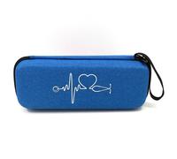 Boîte De Rangement Pour Stéthoscope,Étui De Tran De,Filet Pour Littmann,Cardiologie Iii,Disque Dur,Stylo,Évaluation Médicale - Type Navy Blue