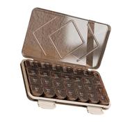 Boîte de rangement pour tablette, distributeur de pilules de | Airdight Supplement Support de médicaments pour filles
